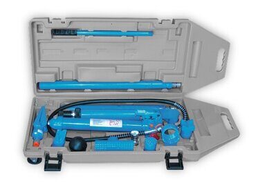 C10201B Гидрорастяжка, 10т, набор в пл. ящике на колесах